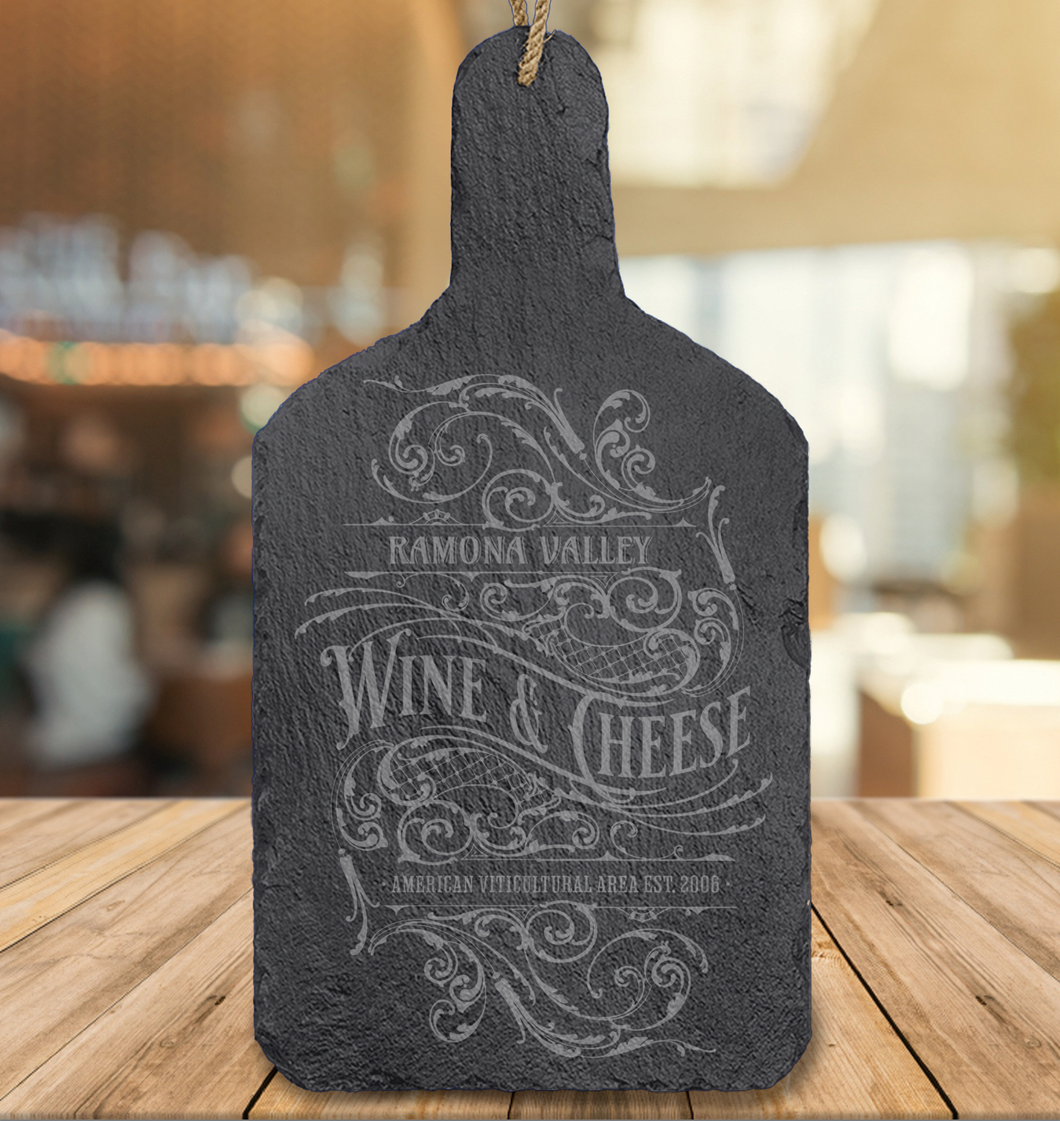 Ramona Valley Slate Cheese Board