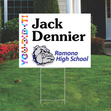 Load image into Gallery viewer, Graduation Yard Sign

