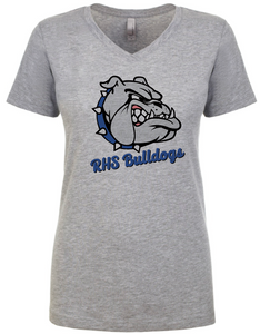 RHS Ladies V-Neck Bulldog Ts